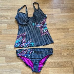 Title Nine Tankini Set 34DD/L